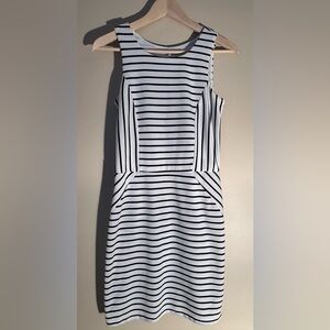 Maurices Black and White Striped Knit Dress Size XS